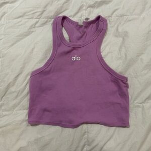 ALO Yoga Purple/Pink Tank Top
